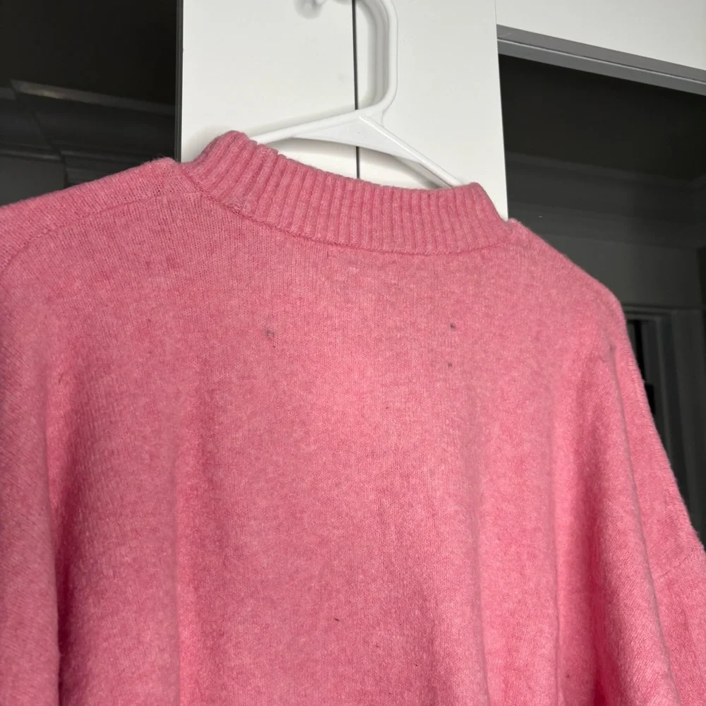 NWT J. Crew Girlfriend Crewneck Sweater Extra-soft Yarn Pink